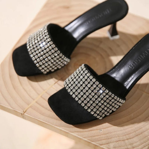 Gem Embellished Heel